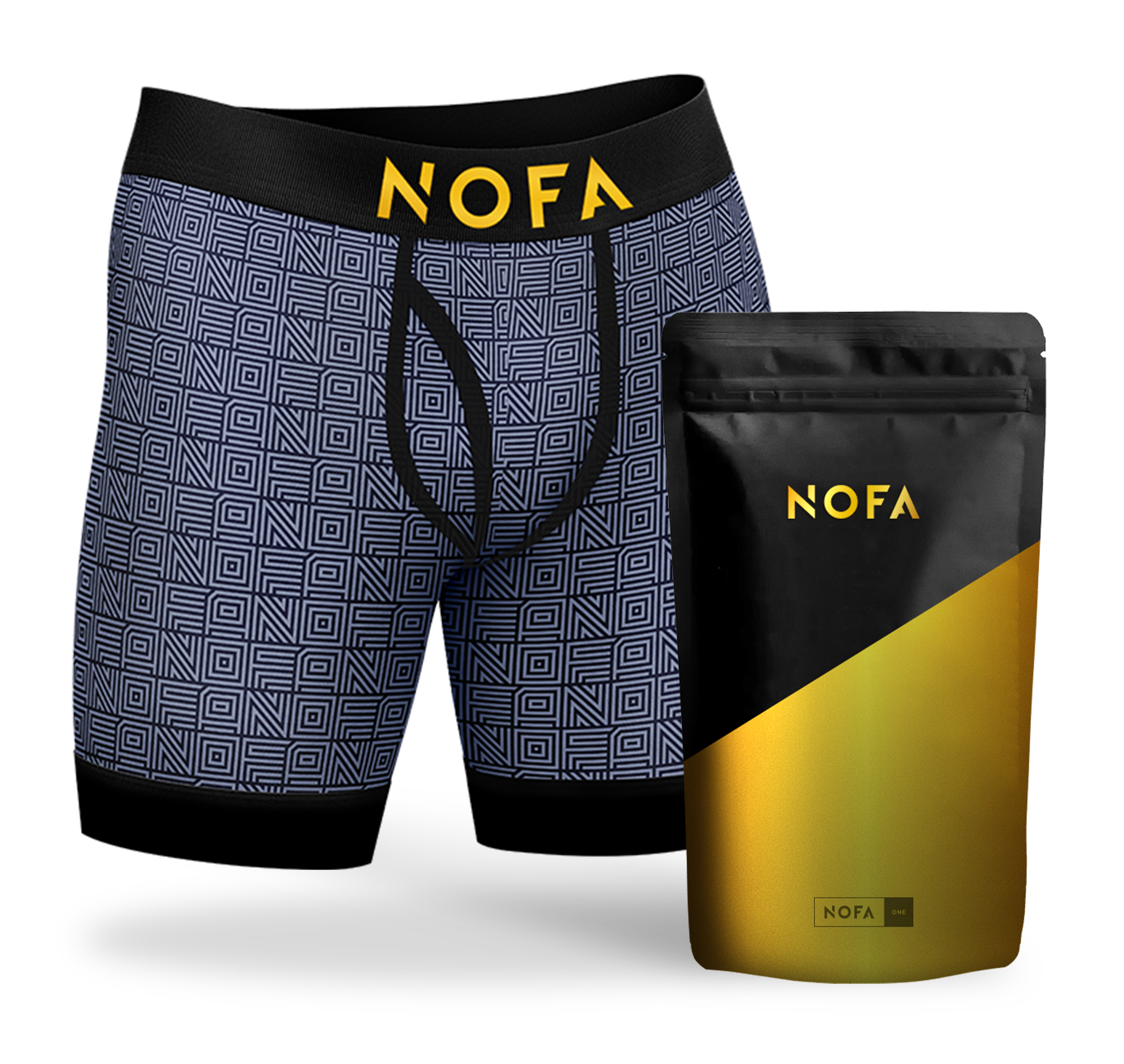 NOFA Boxershort Classic collectie Blauw