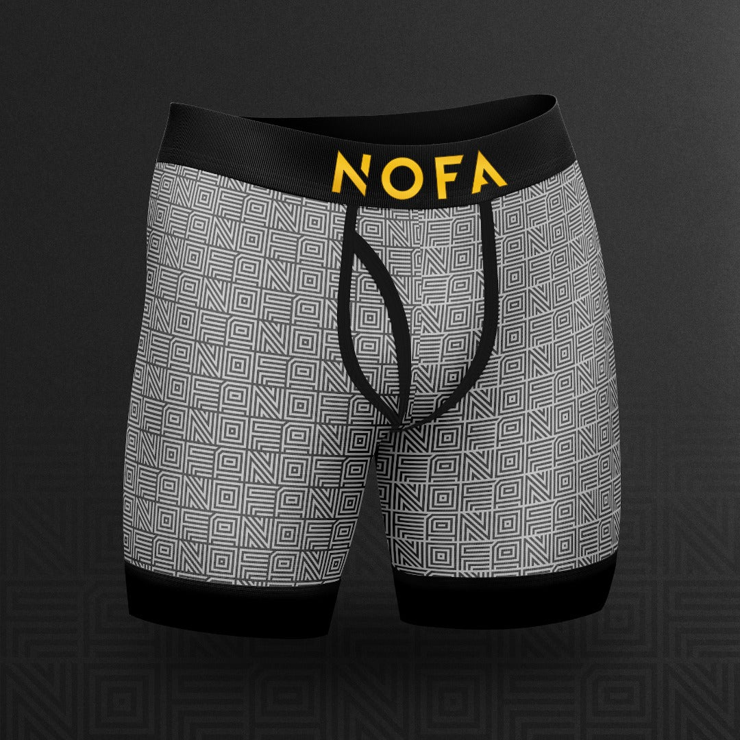 NOFA Boxershort Classic collectie Grijs